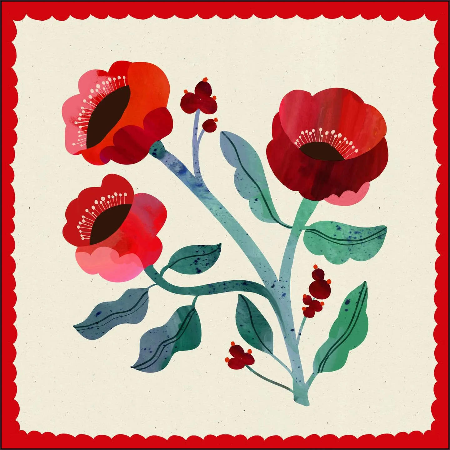Red Flower