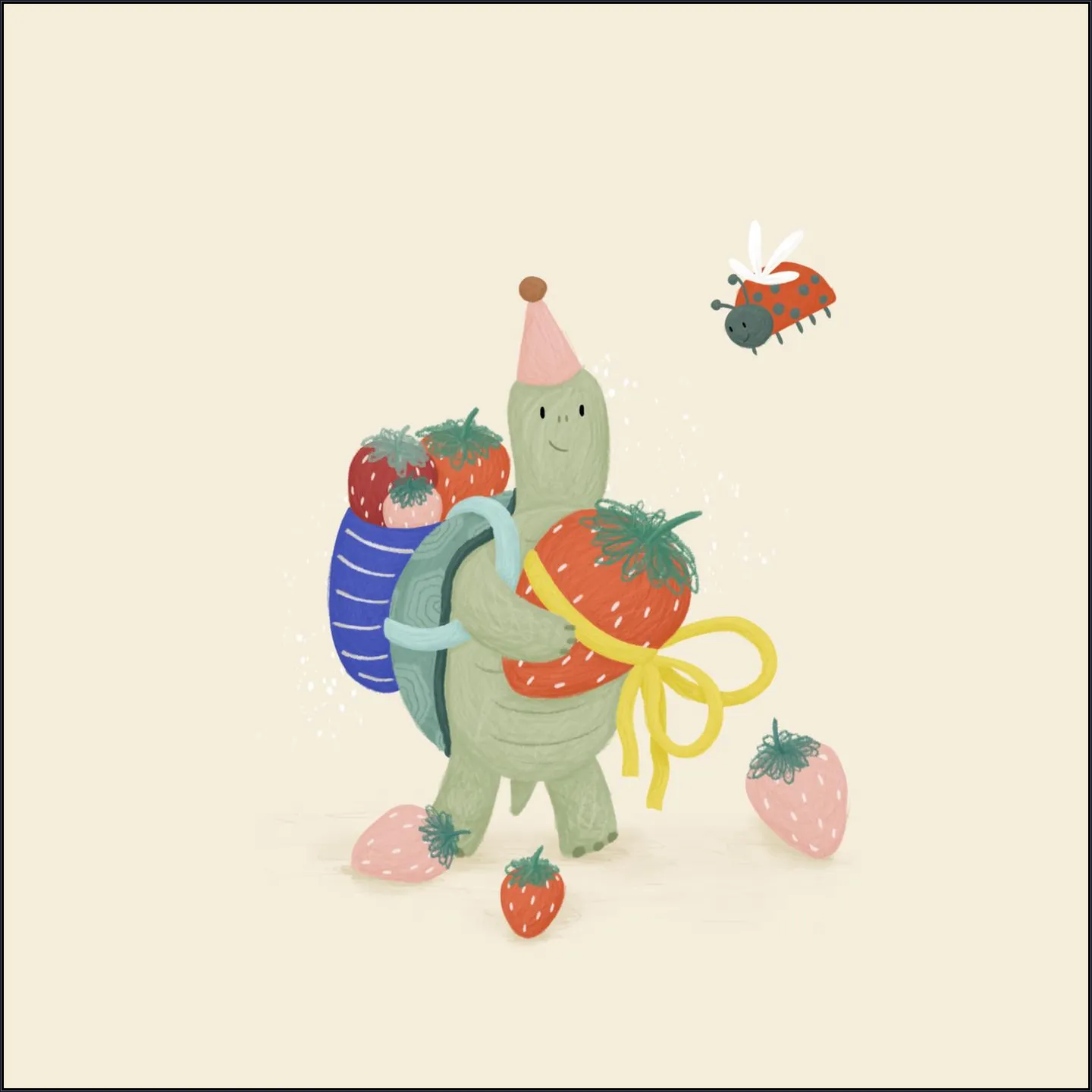 Strawberry Turtle