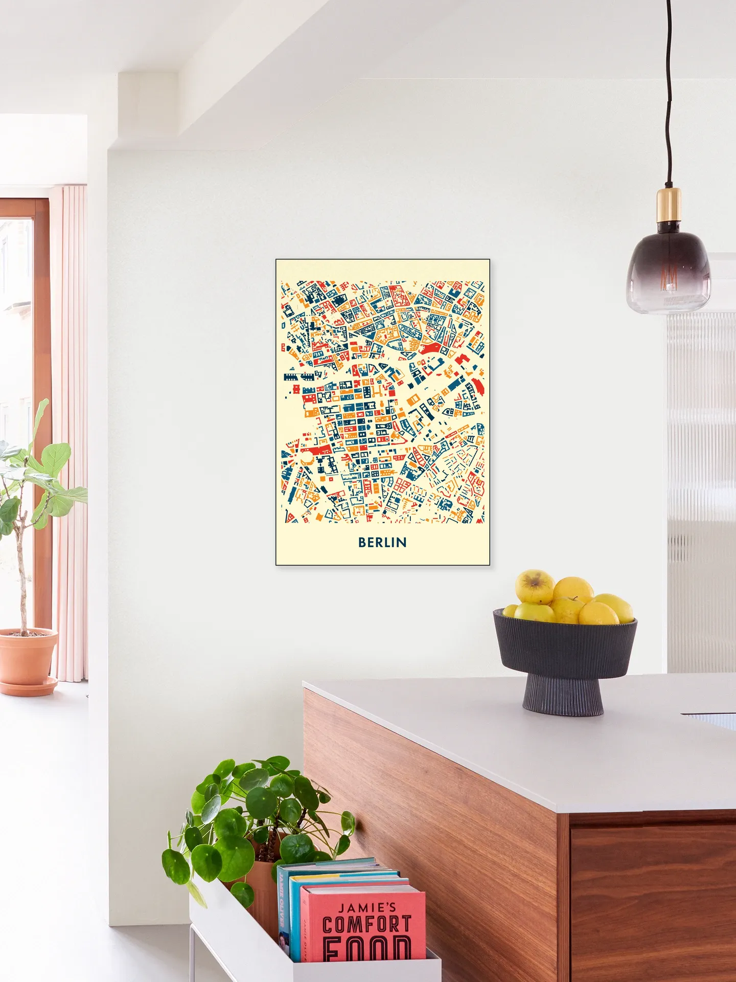 Berlin Mosaic City Map