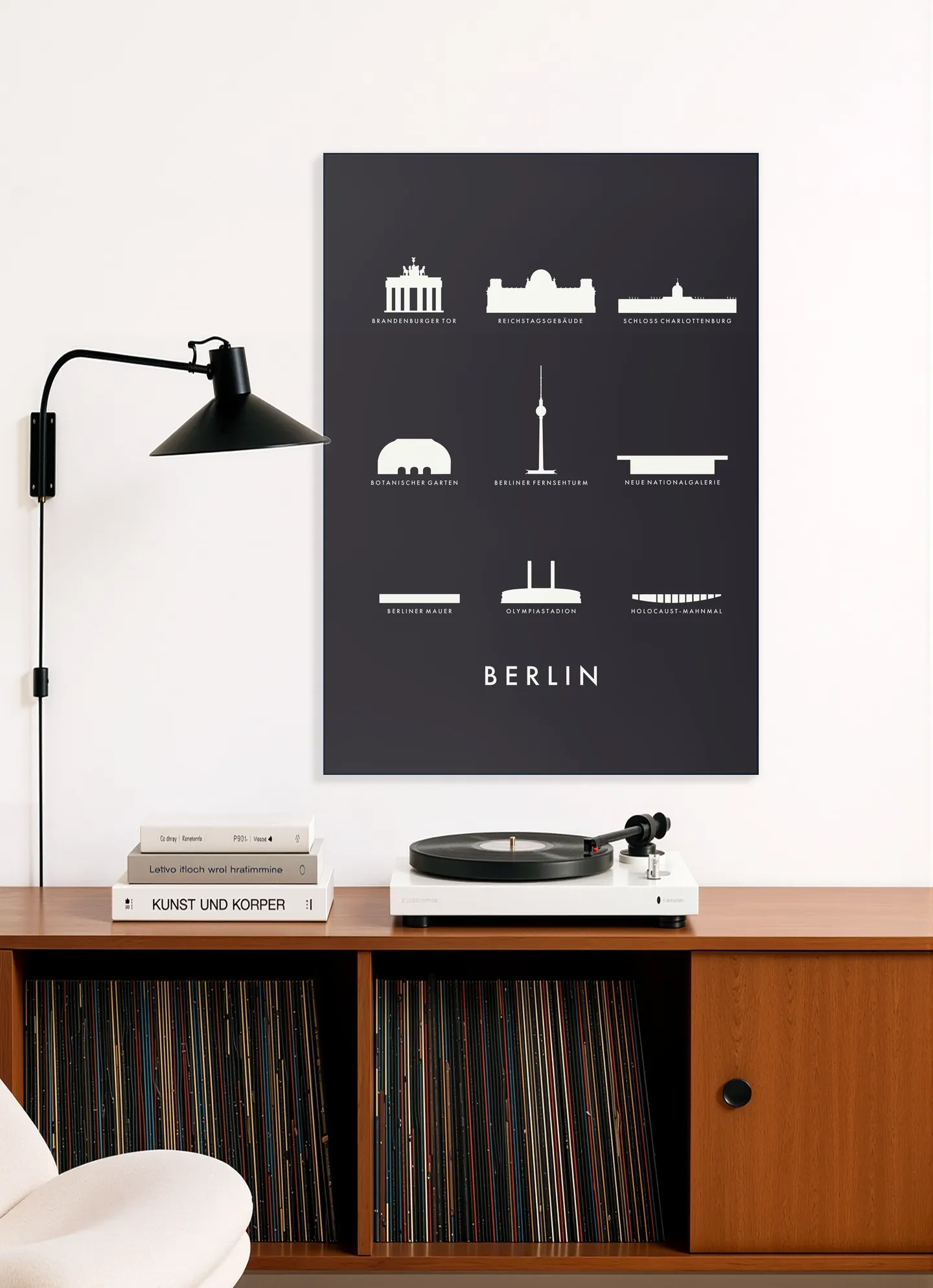 Berlin Architecture black