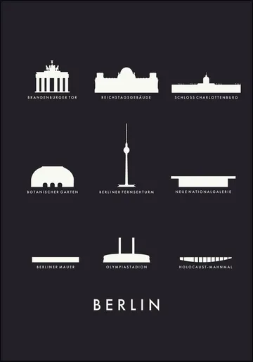 Berlin Architecture black