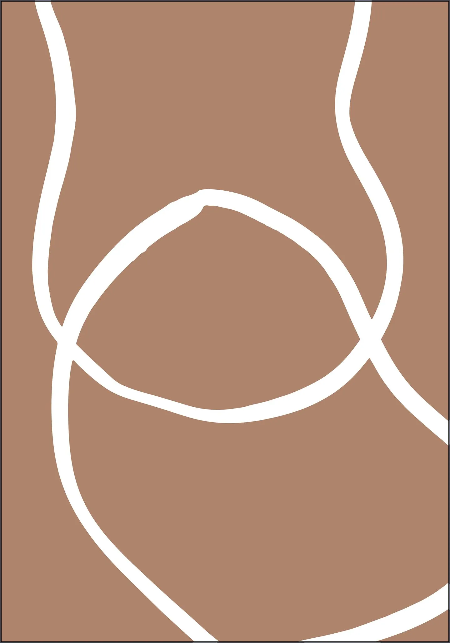 Abstract Lines Mocha 2