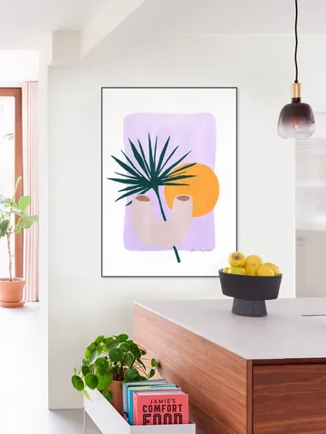 Fan Palm and Sunshine