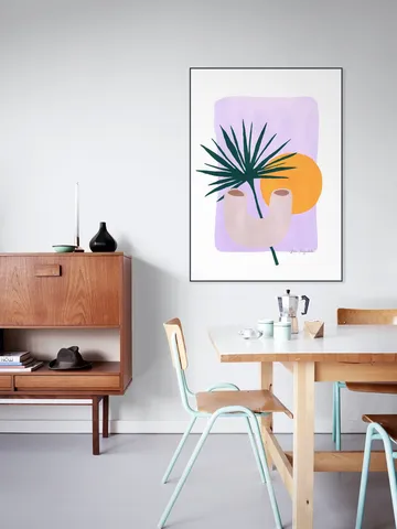 Fan Palm and Sunshine