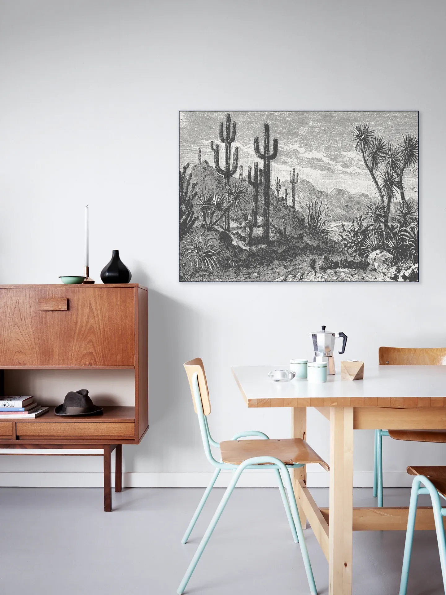 Cactuses in Mountains