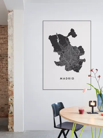 Madrid City Map
