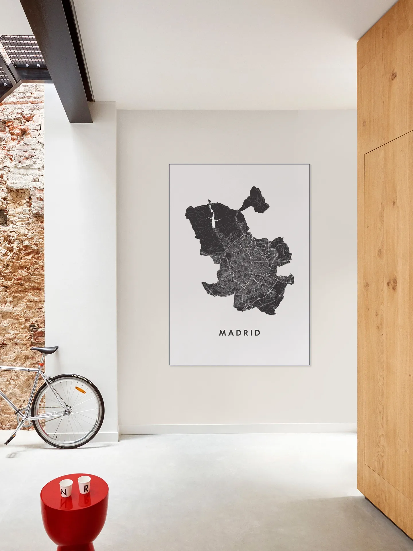 Madrid City Map
