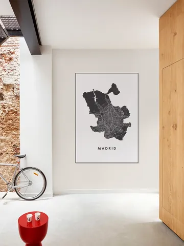 Madrid City Map