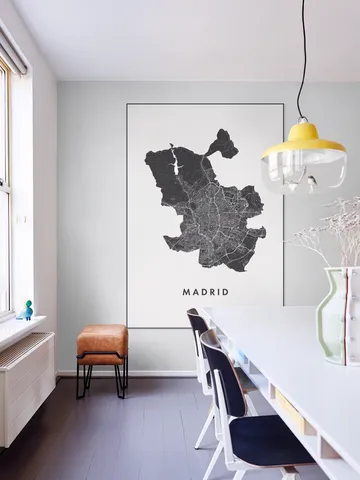 Madrid City Map