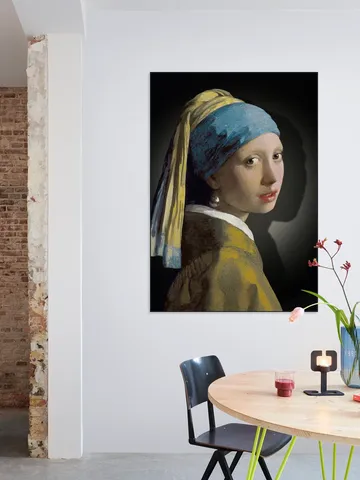 Girl with a Pearl Earring - the simply shaded edition