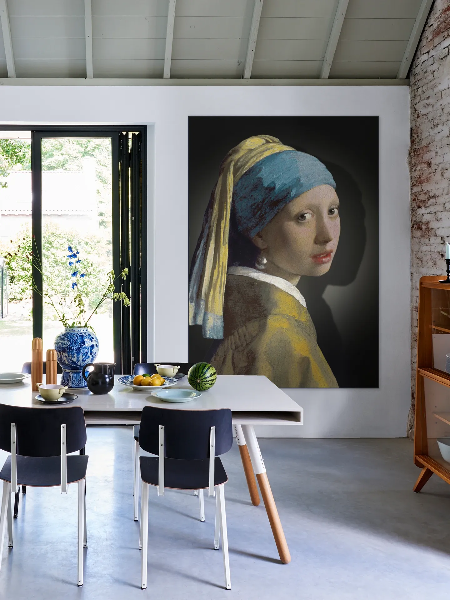 Girl with a Pearl Earring - the simply shaded edition