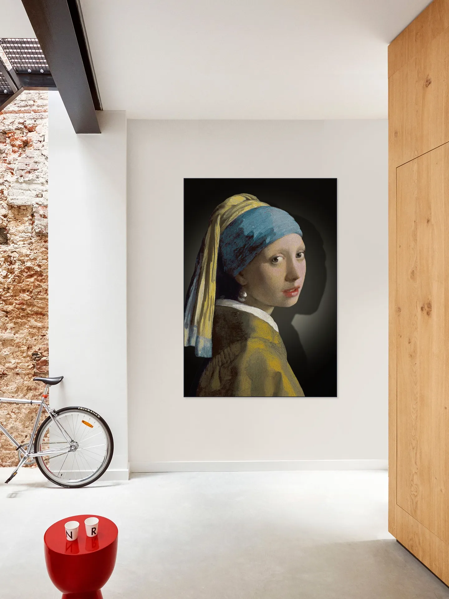 Girl with a Pearl Earring - the simply shaded edition
