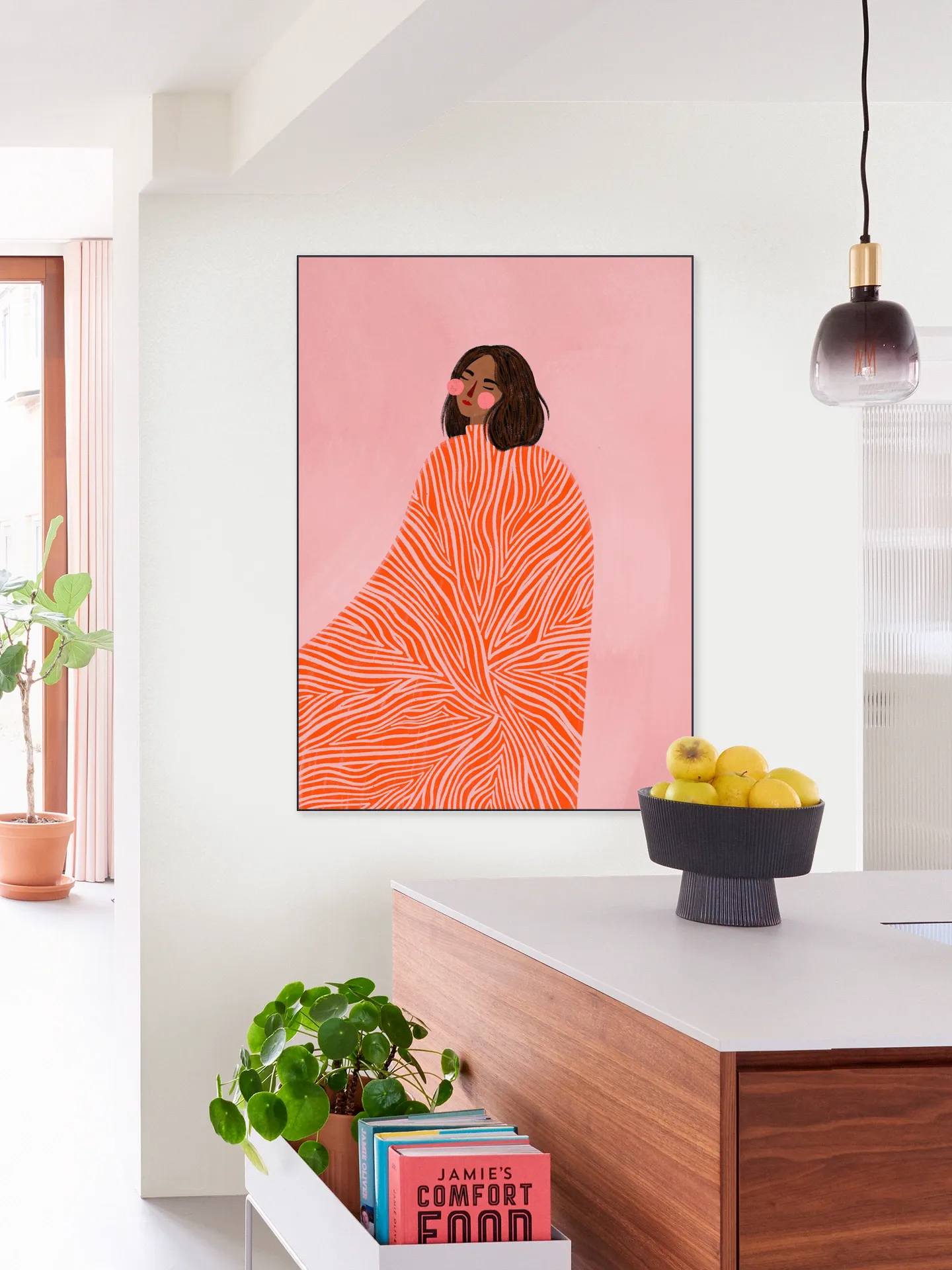 The Woman With The Swirls