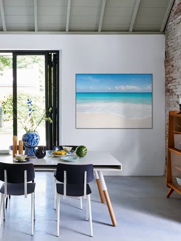 Tropical beach with turquoise sea