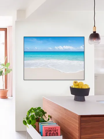 Tropical beach with turquoise sea
