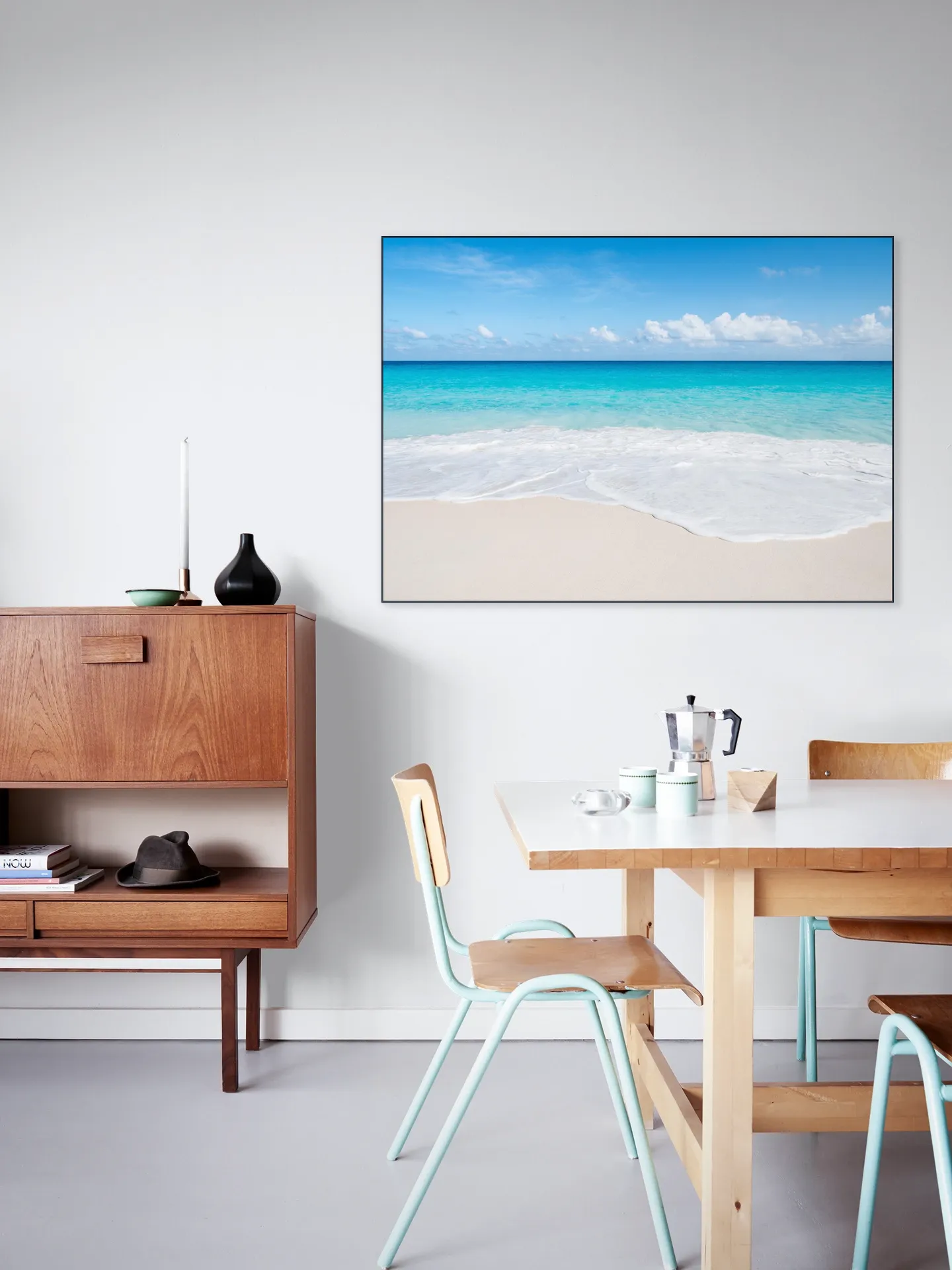 Tropical beach with turquoise sea