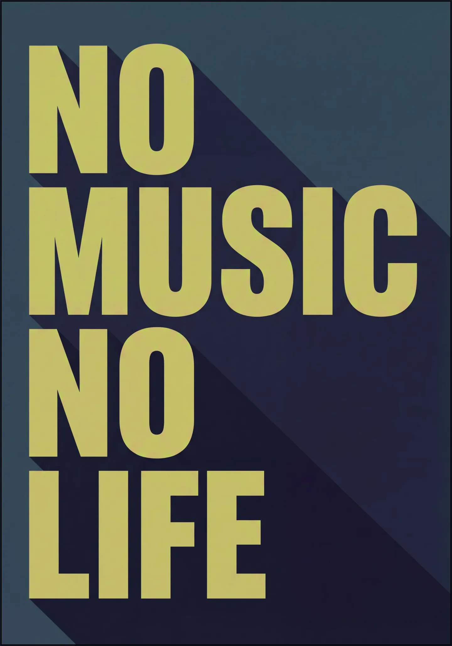 No Music No Life - Green