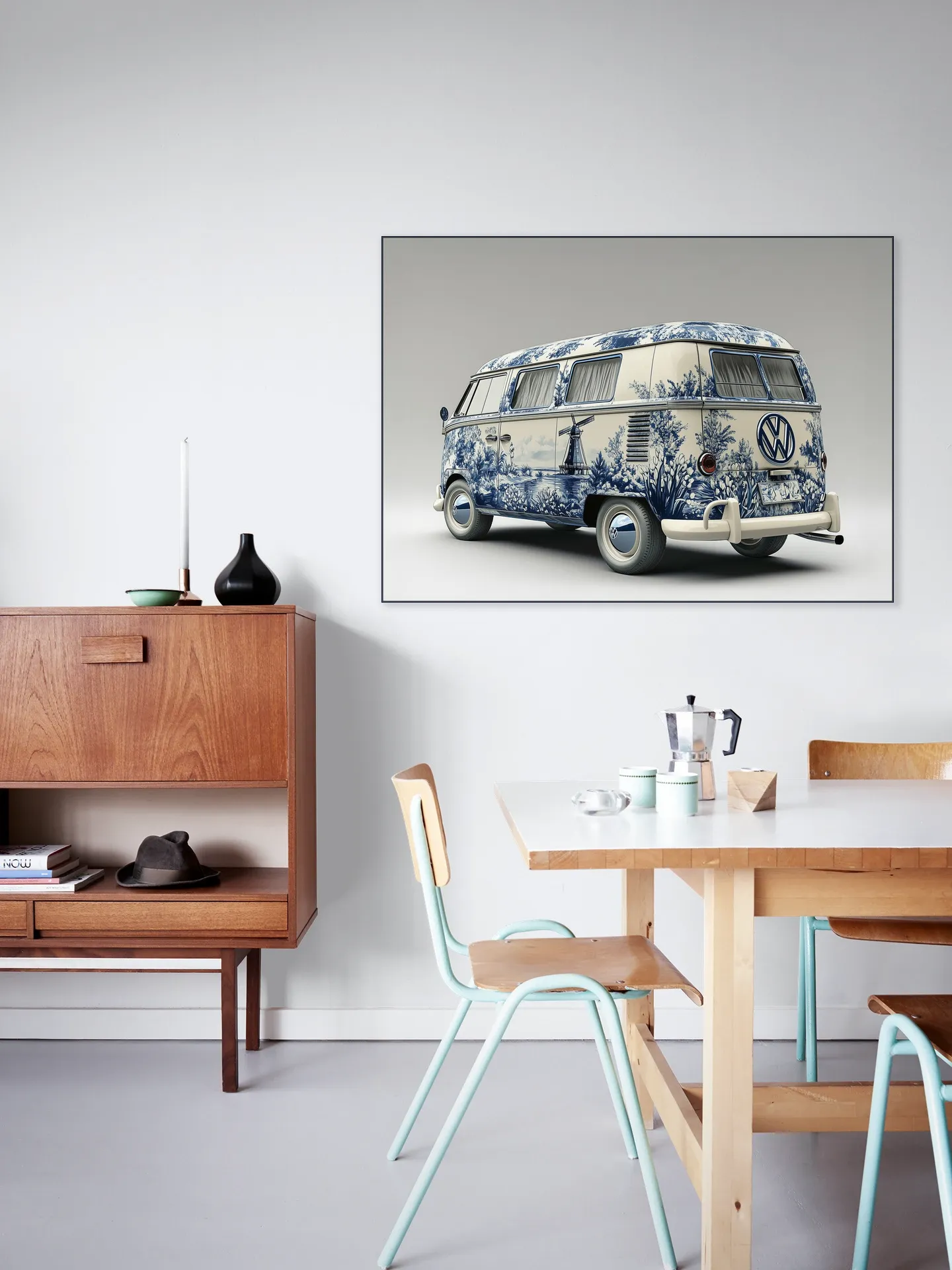 Delft Blue VW Bus 