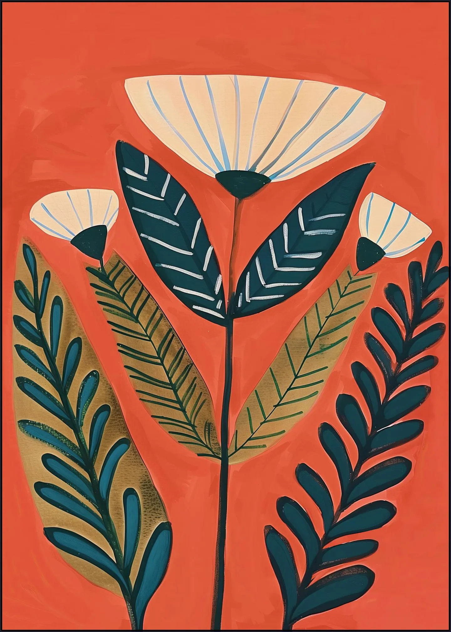 Folk Botanical Bloom