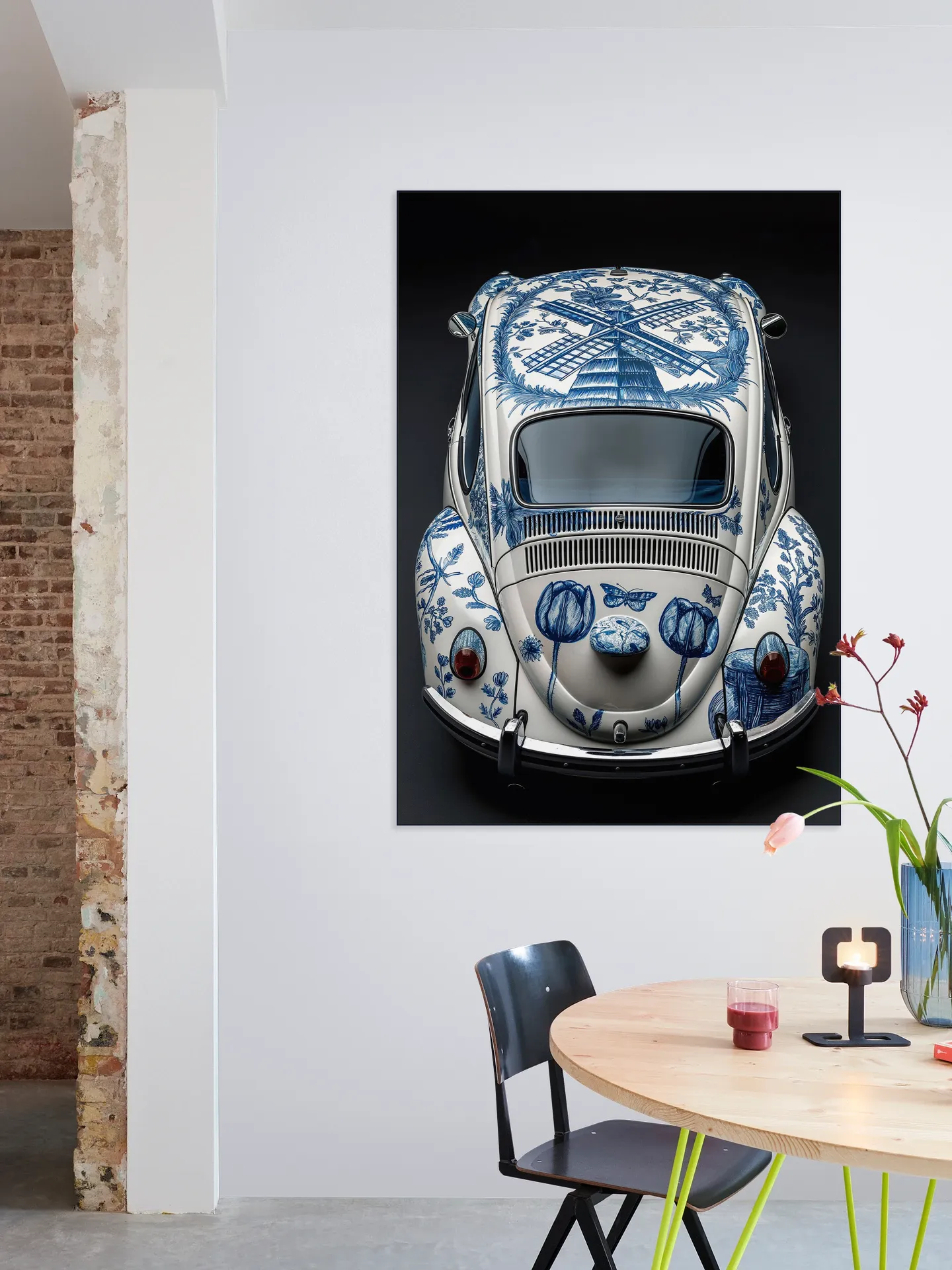 Delft Blue Beatle - Black