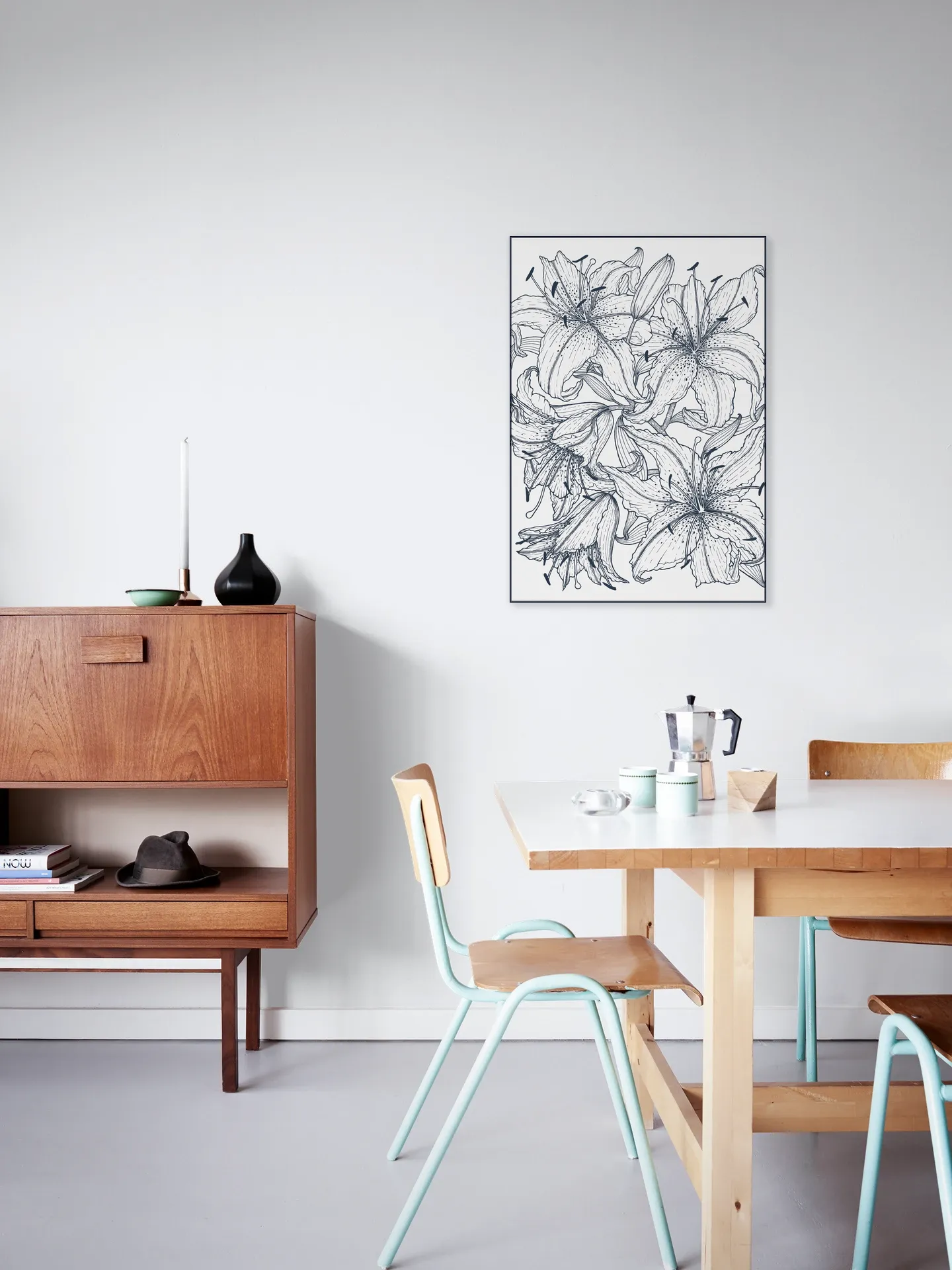 Lilies Grey