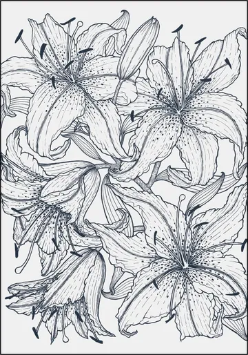 Lilies Grey