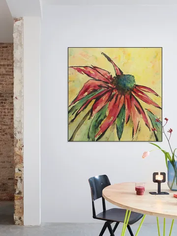 The Red Wild Flower
