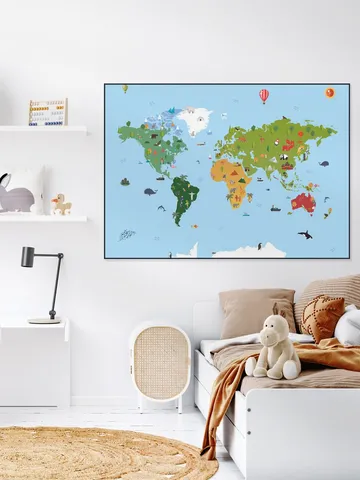 World Map Kids