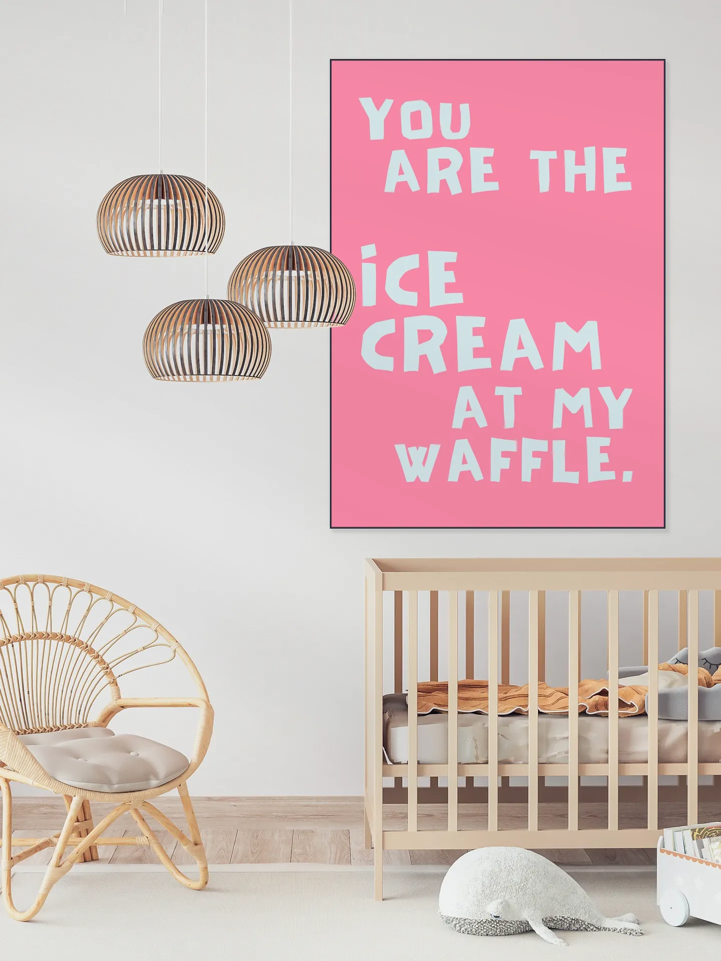 Sweet Waffle Love Quote