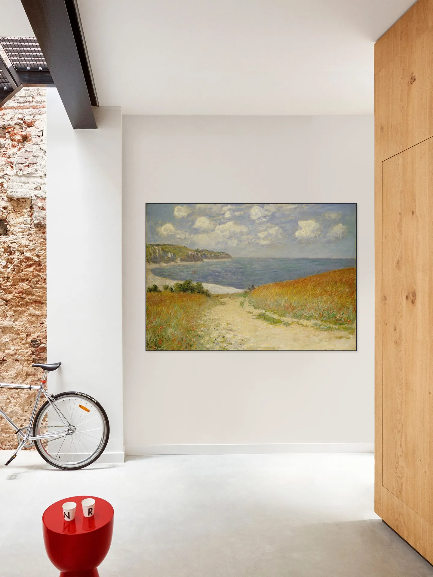 Path in the Wheat - Pourville