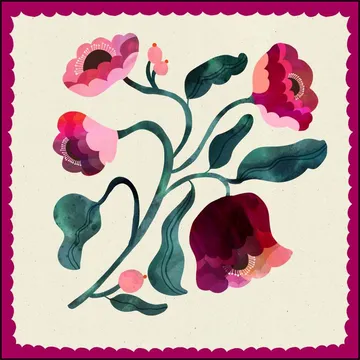 Magenta Flower