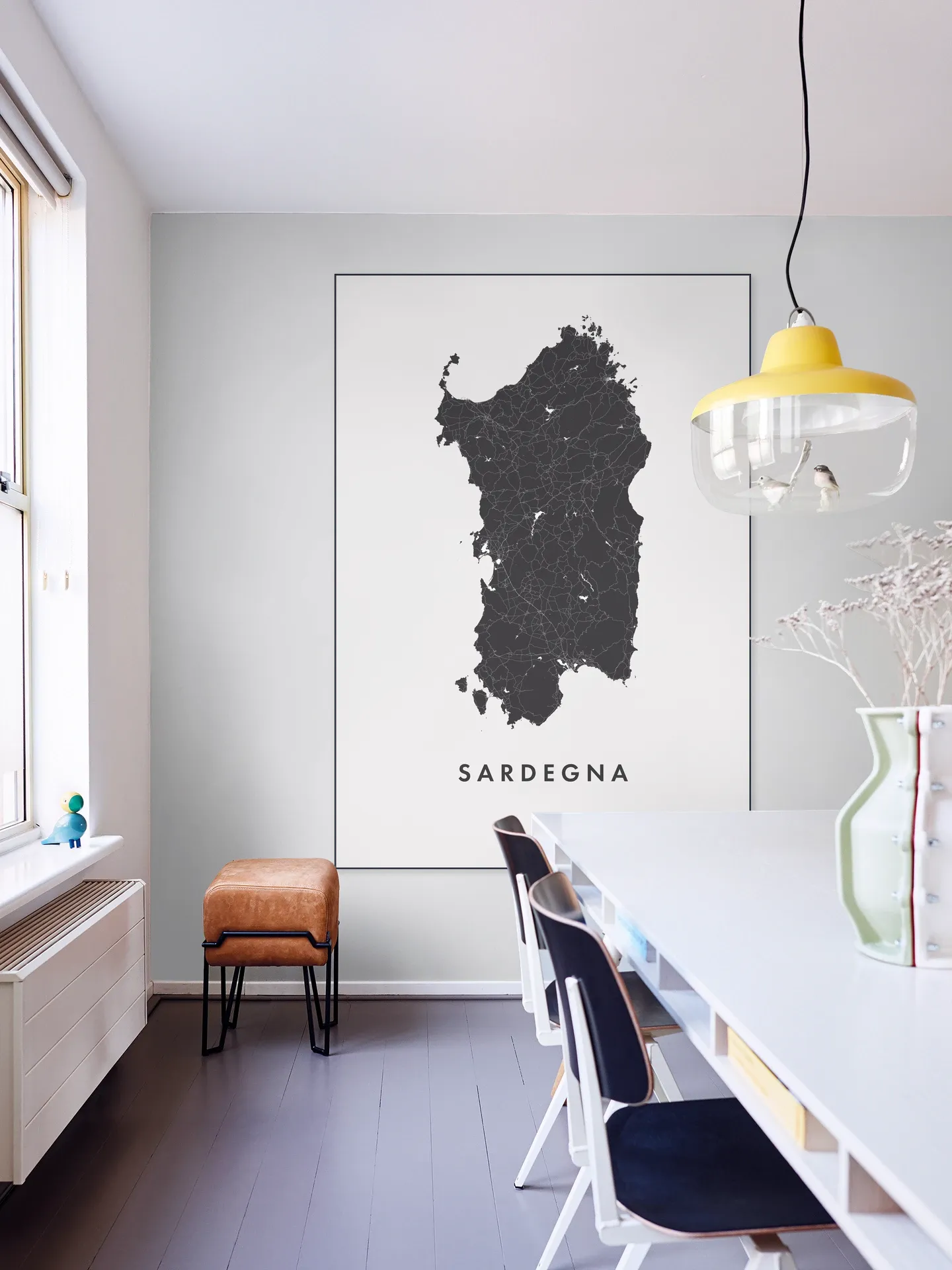Sardegna Island Map