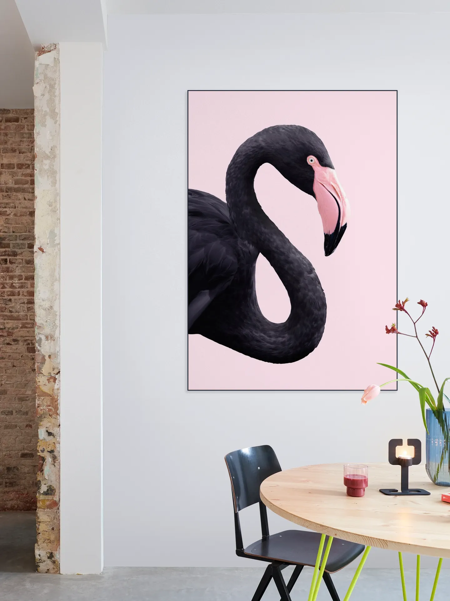 Black Flamingo