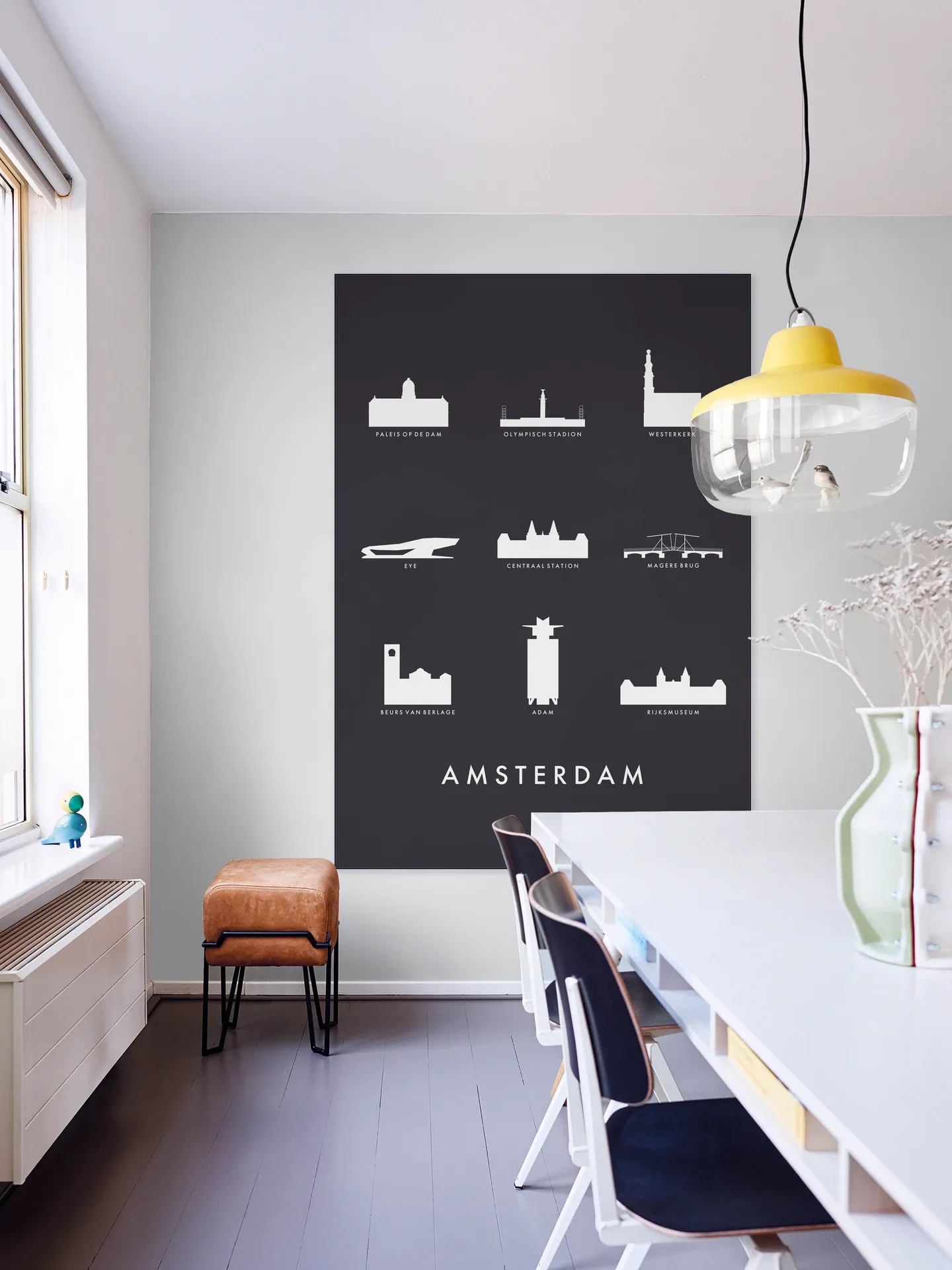 Amsterdam Architecture black