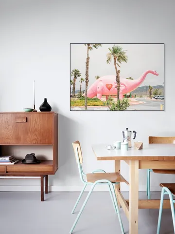 Pink Dinosaur Love
