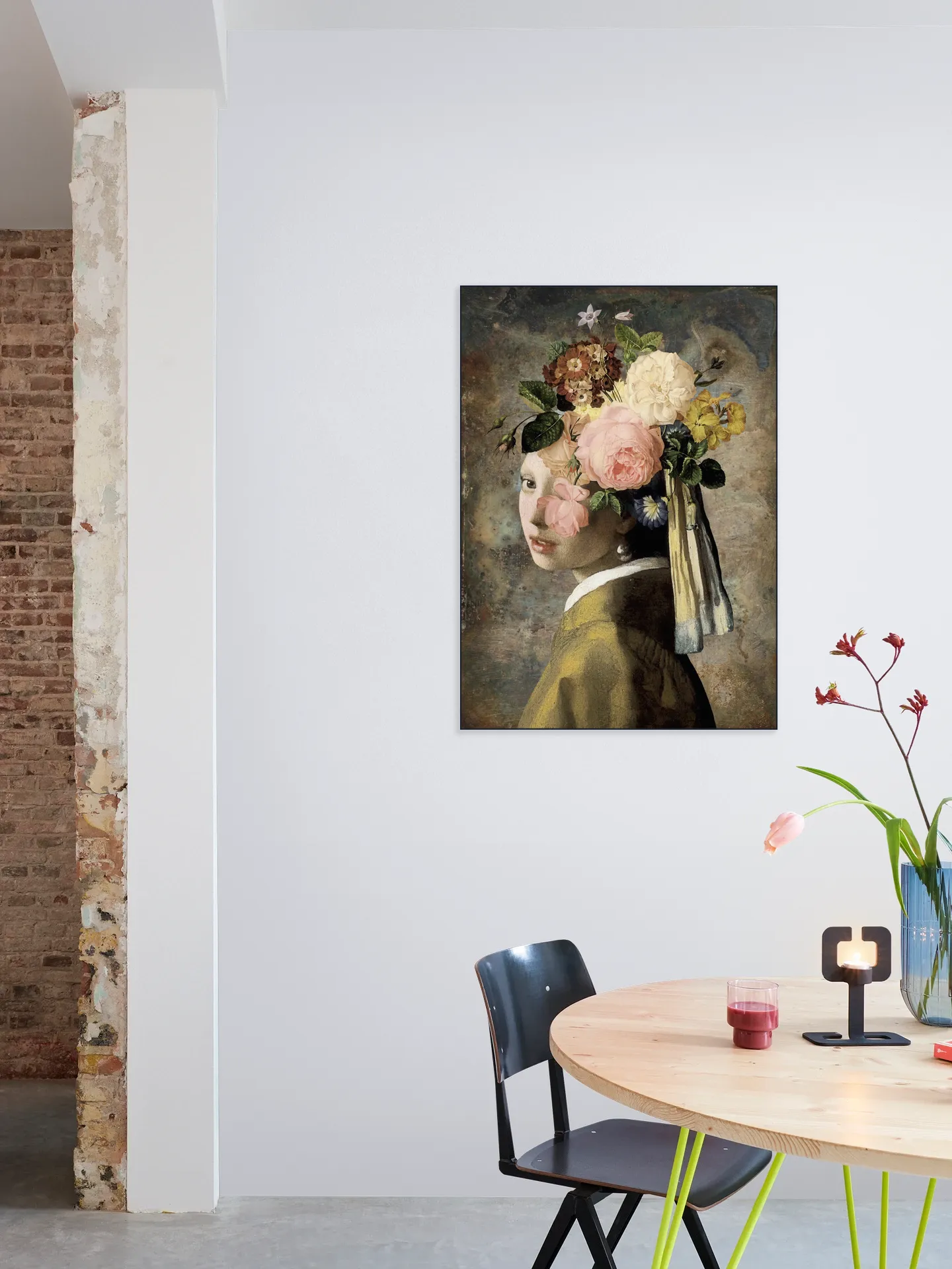 Girl with a Pearl Earring - the metallic edition