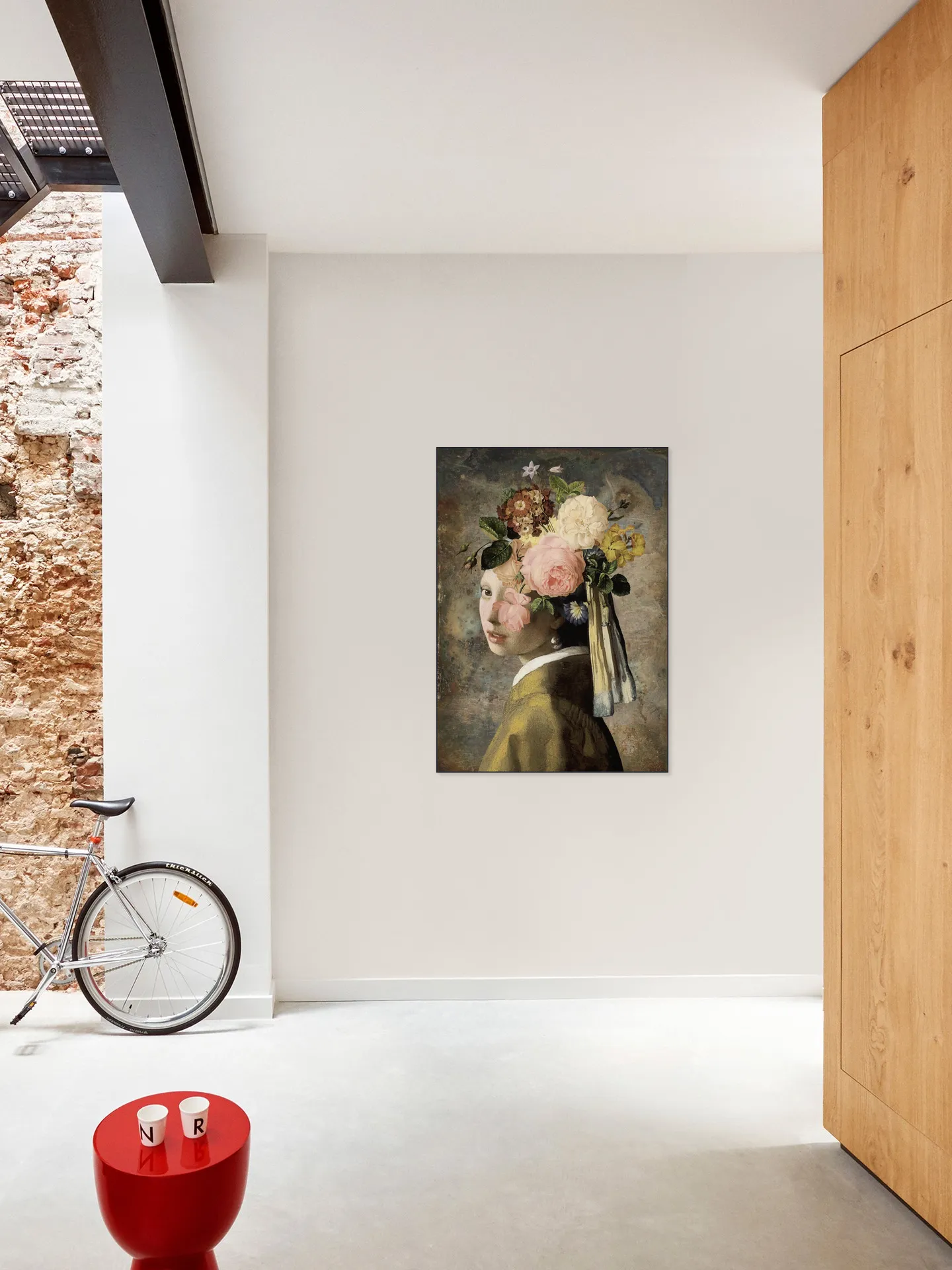 Girl with a Pearl Earring - the metallic edition