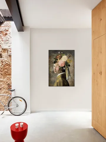 Girl with a Pearl Earring - the metallic edition