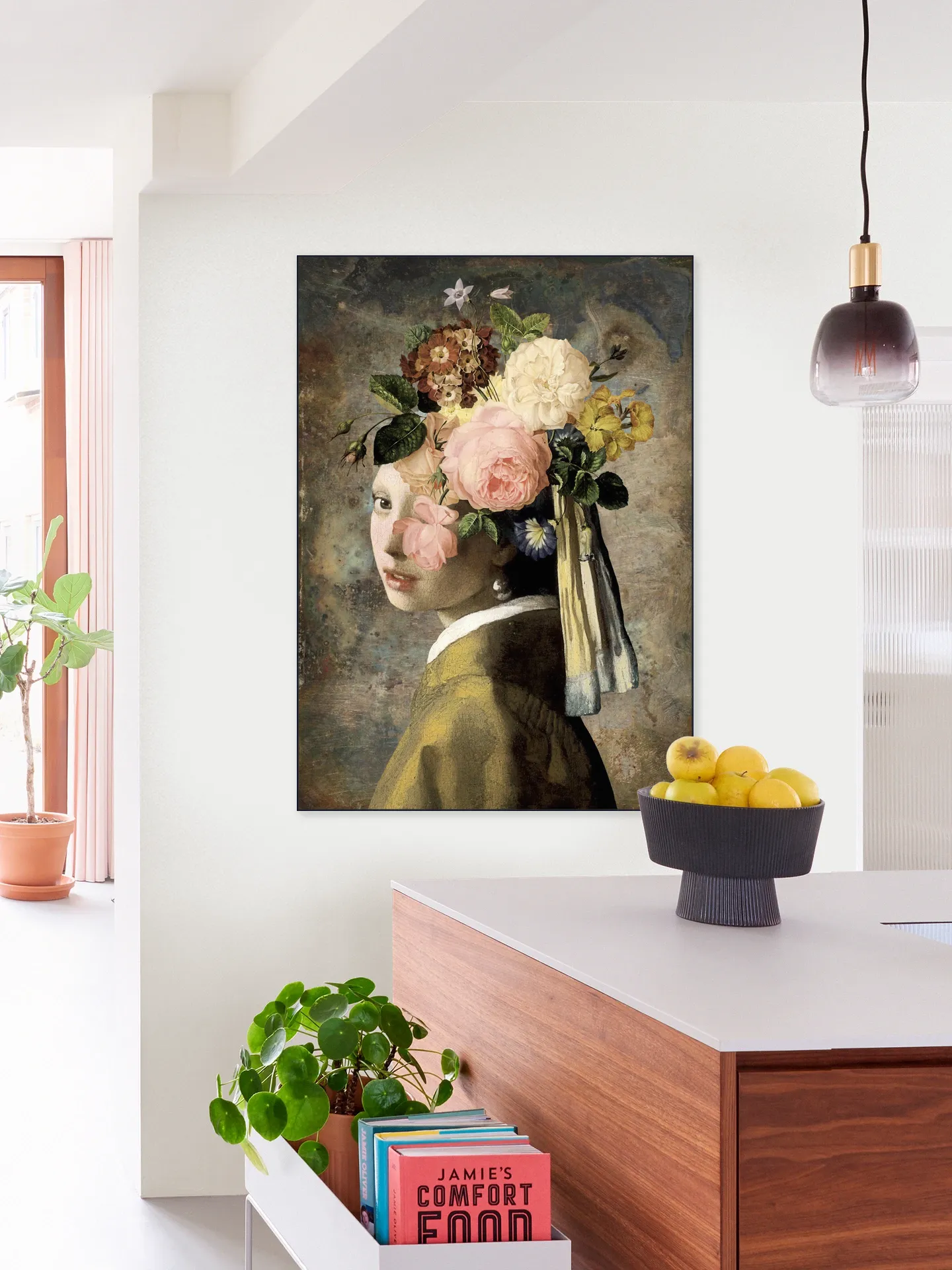 Girl with a Pearl Earring - the metallic edition
