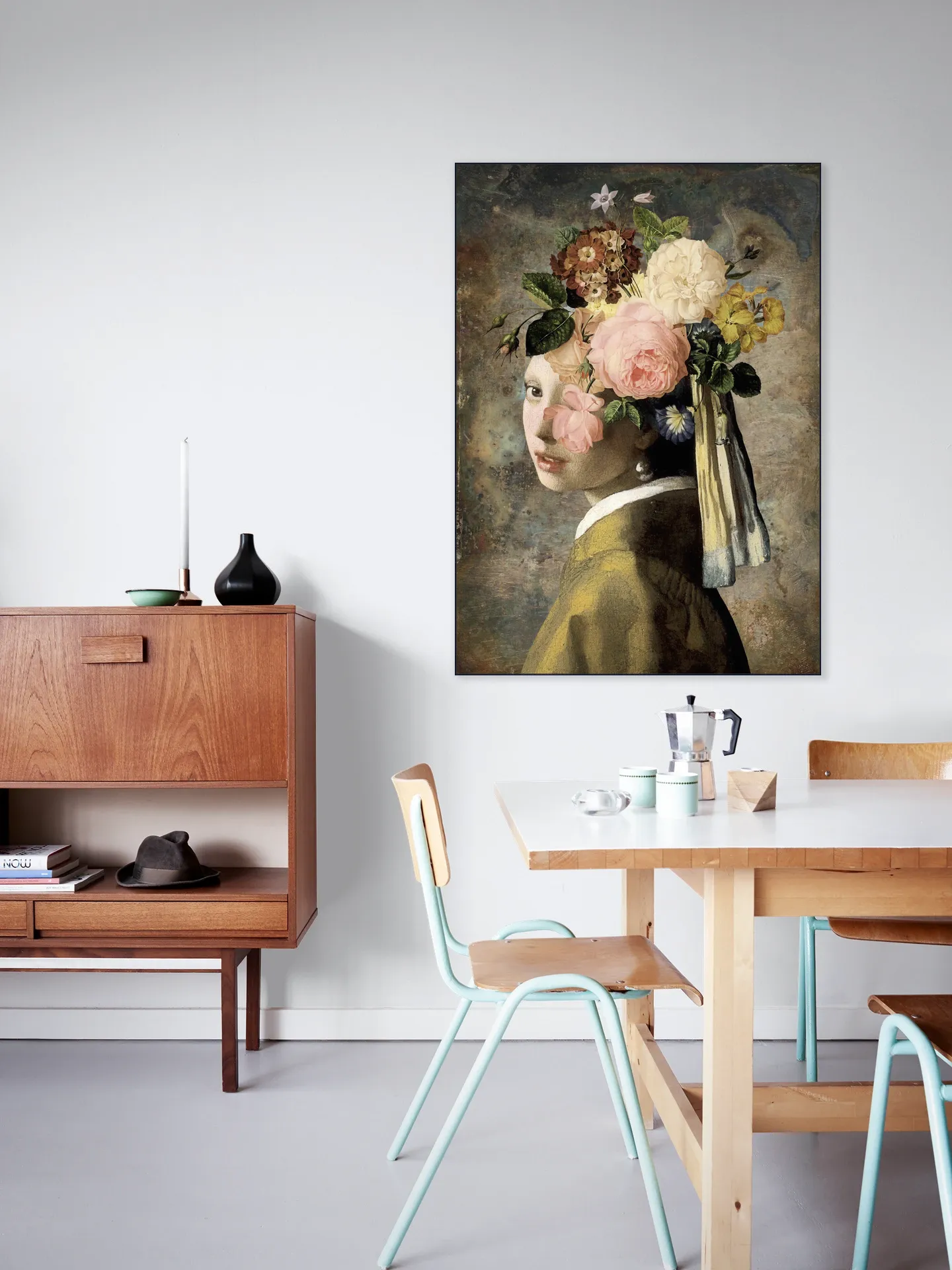 Girl with a Pearl Earring - the metallic edition