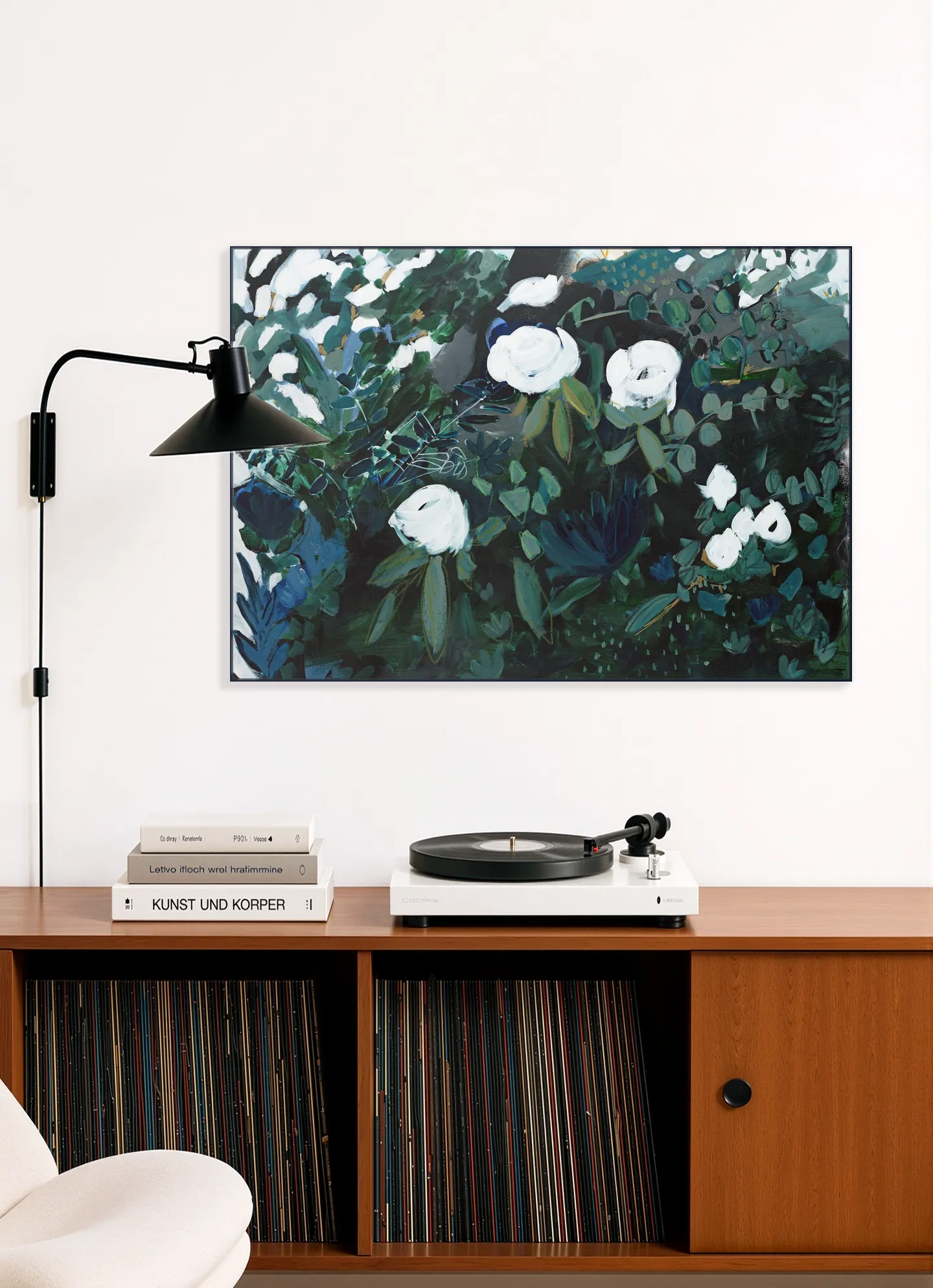 Black Floral