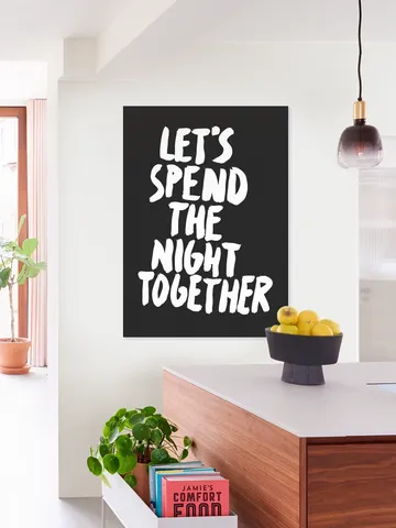 Let's spend the night together