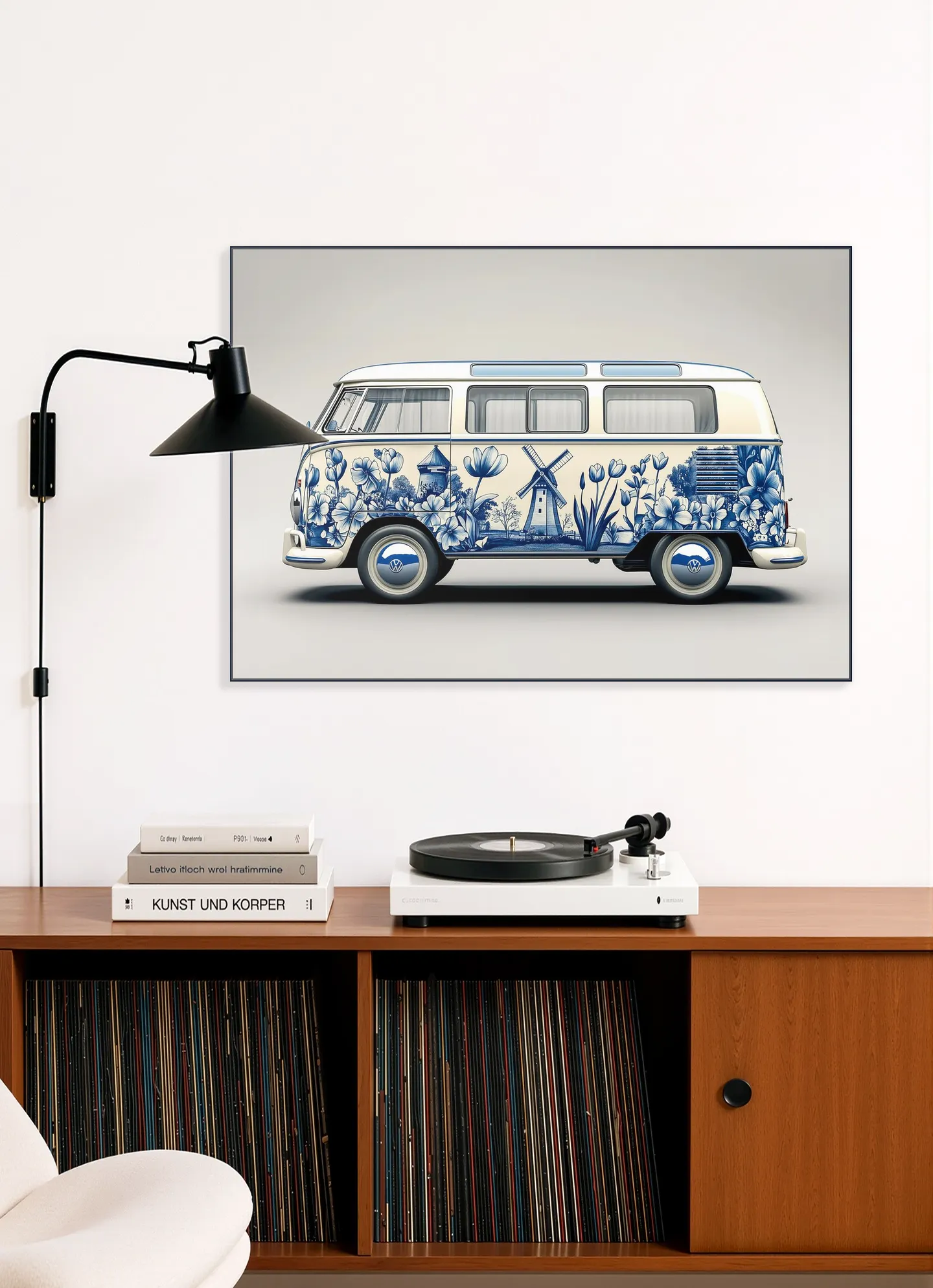 Delft Blue VW Bus 3