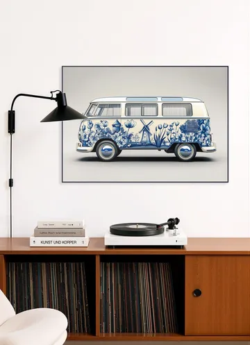 Delft Blue VW Bus 3