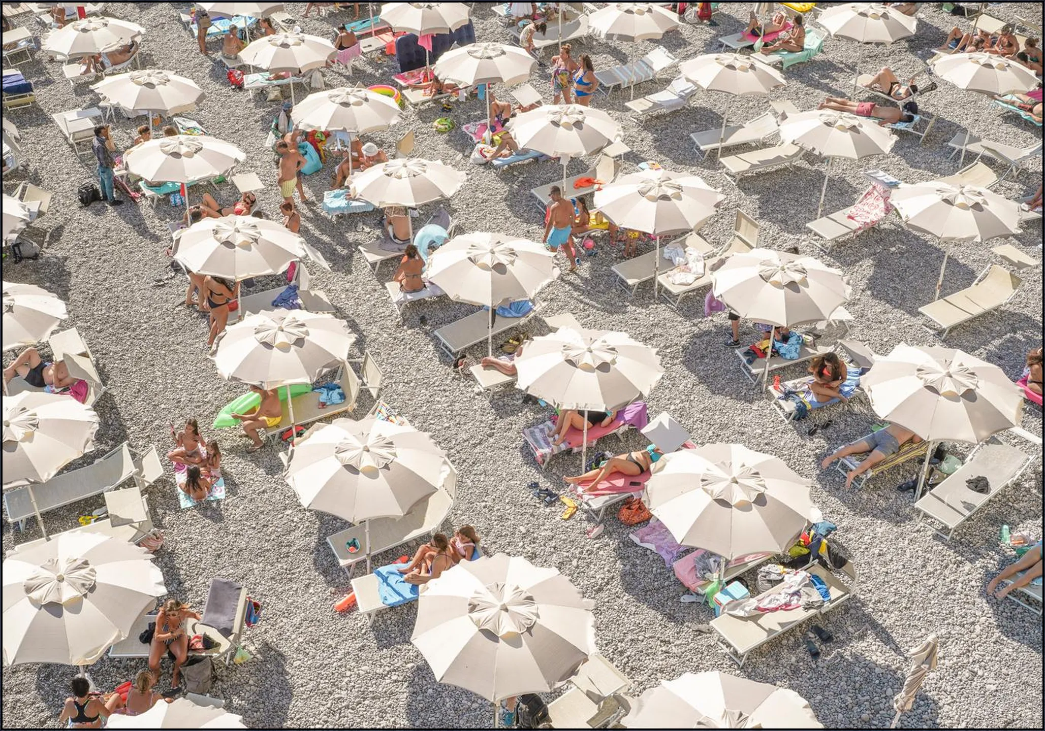 Amalfi Beach Umbrellas