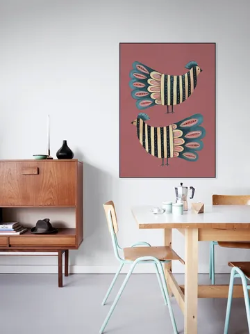 Striped Bird Pair