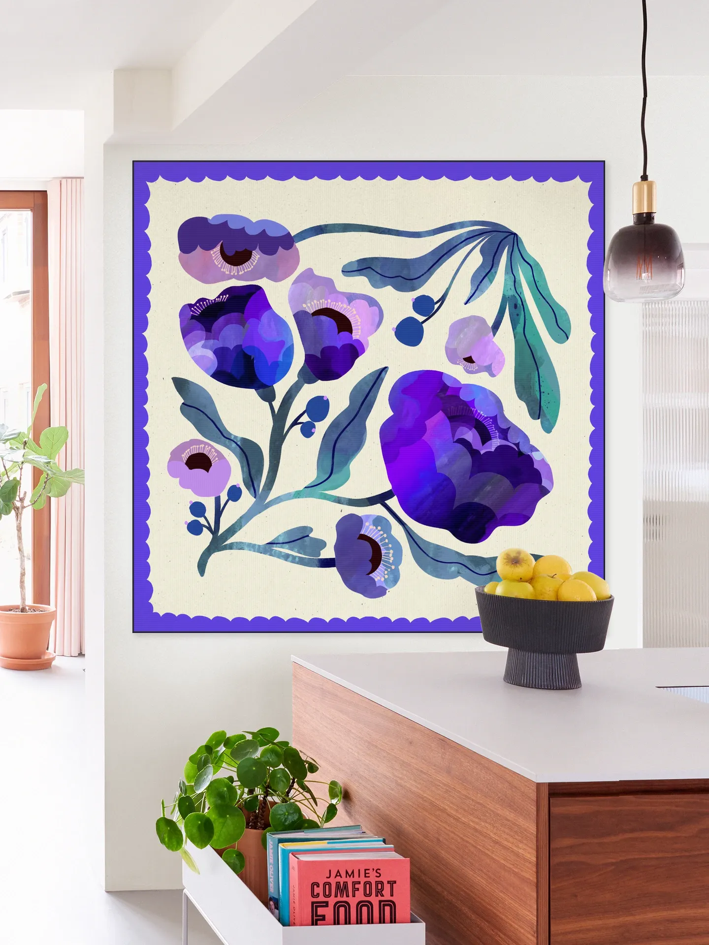 Blueberry Blue Flower