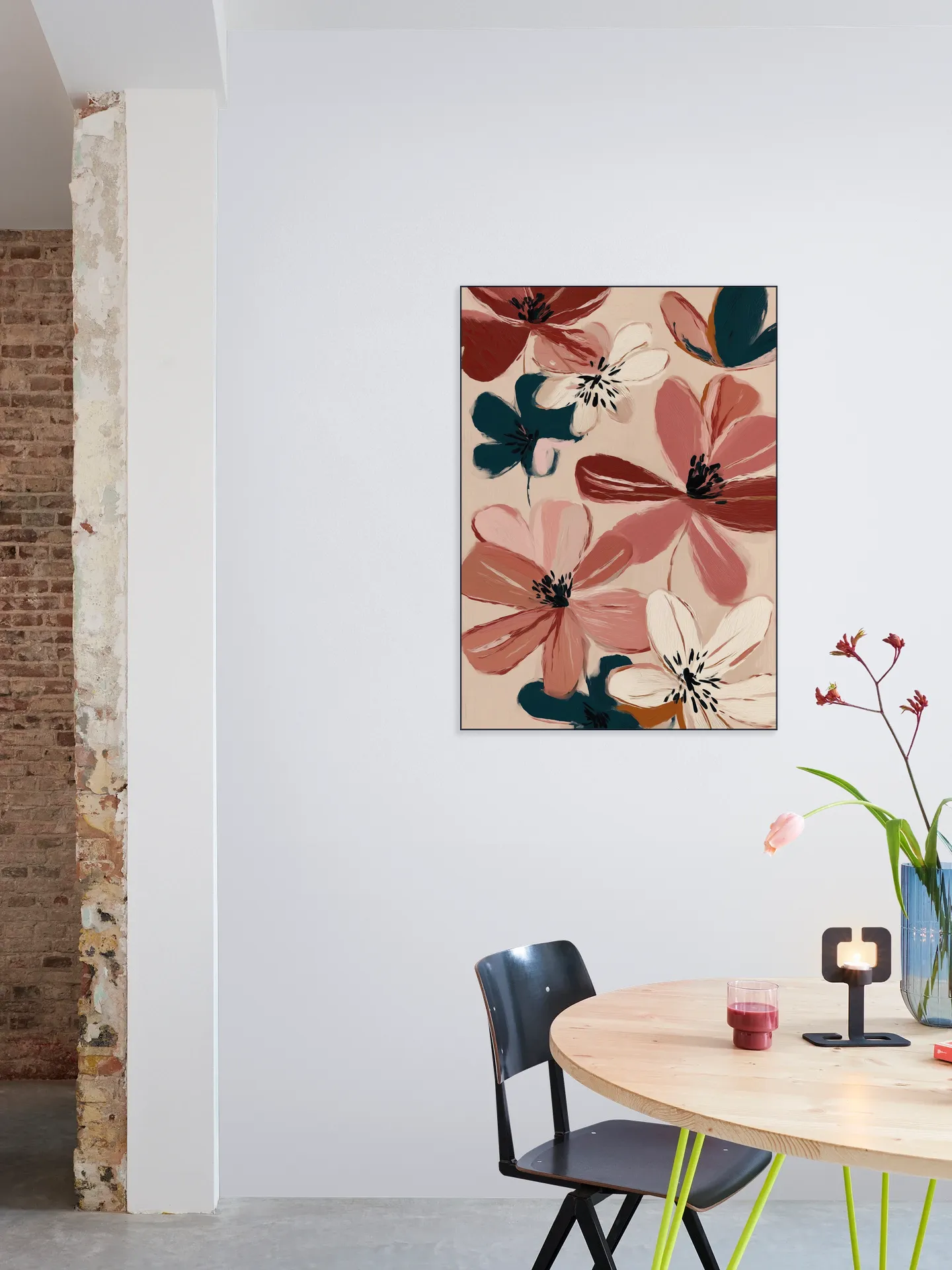 Blush and Wine Blossoms 2