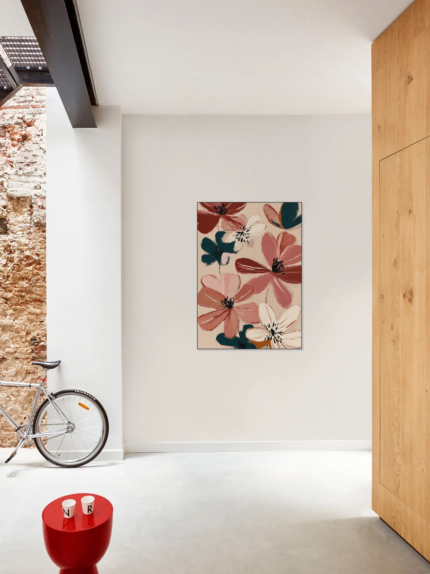 Blush and Wine Blossoms 2