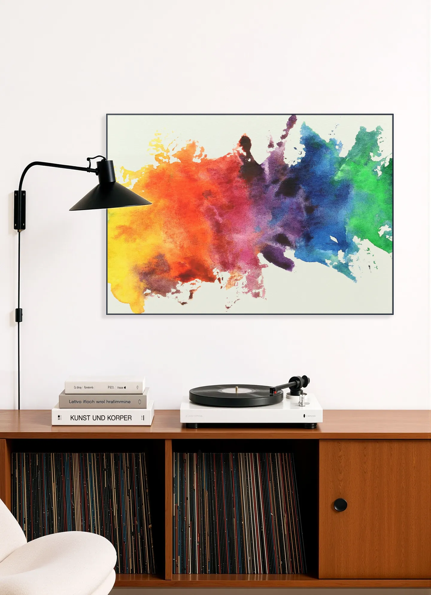 Paint splatters